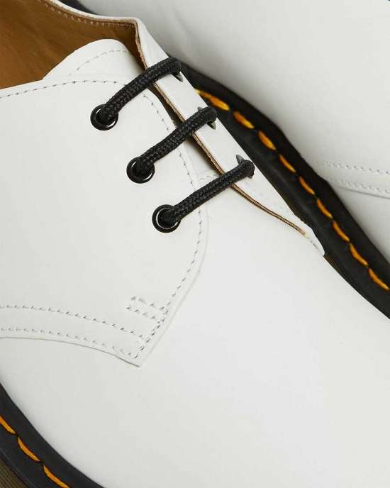 Zapatos Con Cordones Dr. Martens 1461 Smooth Mujer Blancos MX-16045